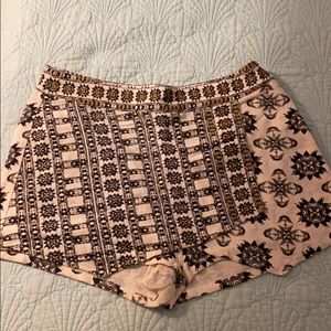Free People Patterned Skort